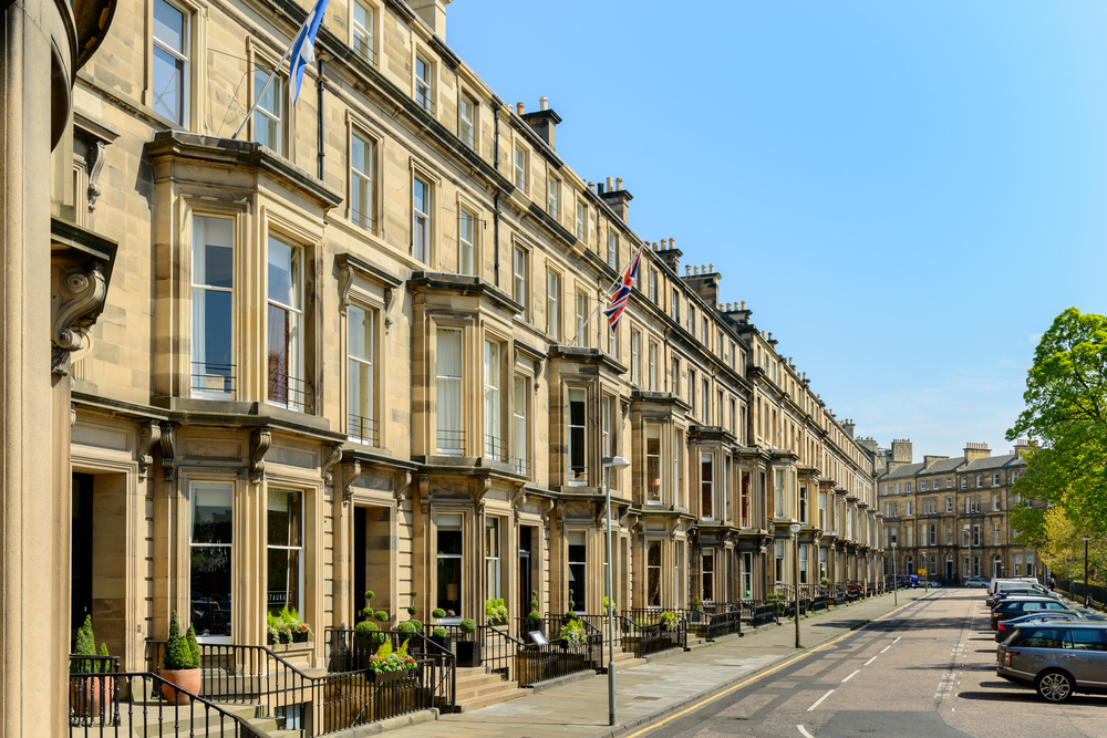 West End - Best districts to stay in Edinburgh