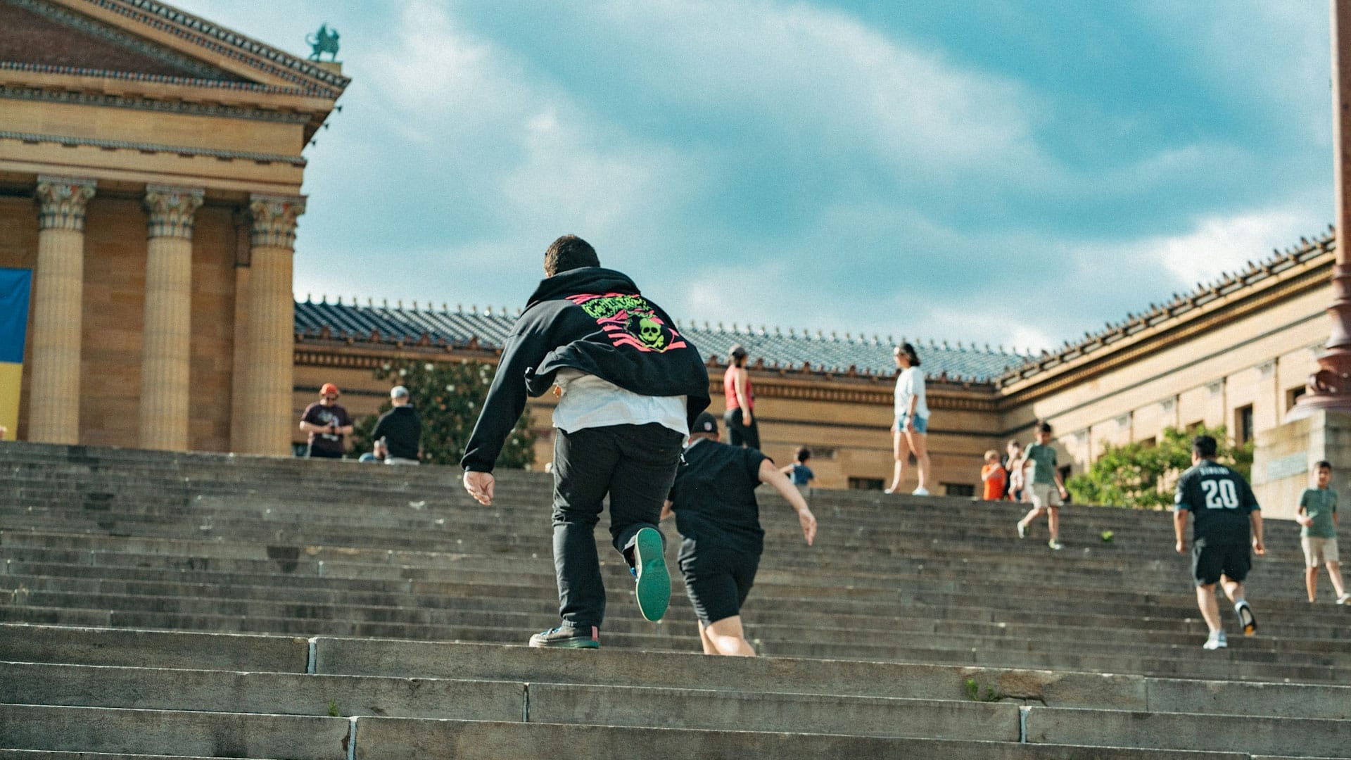 The Parkway Museum District is home to the famous Rocky Steps