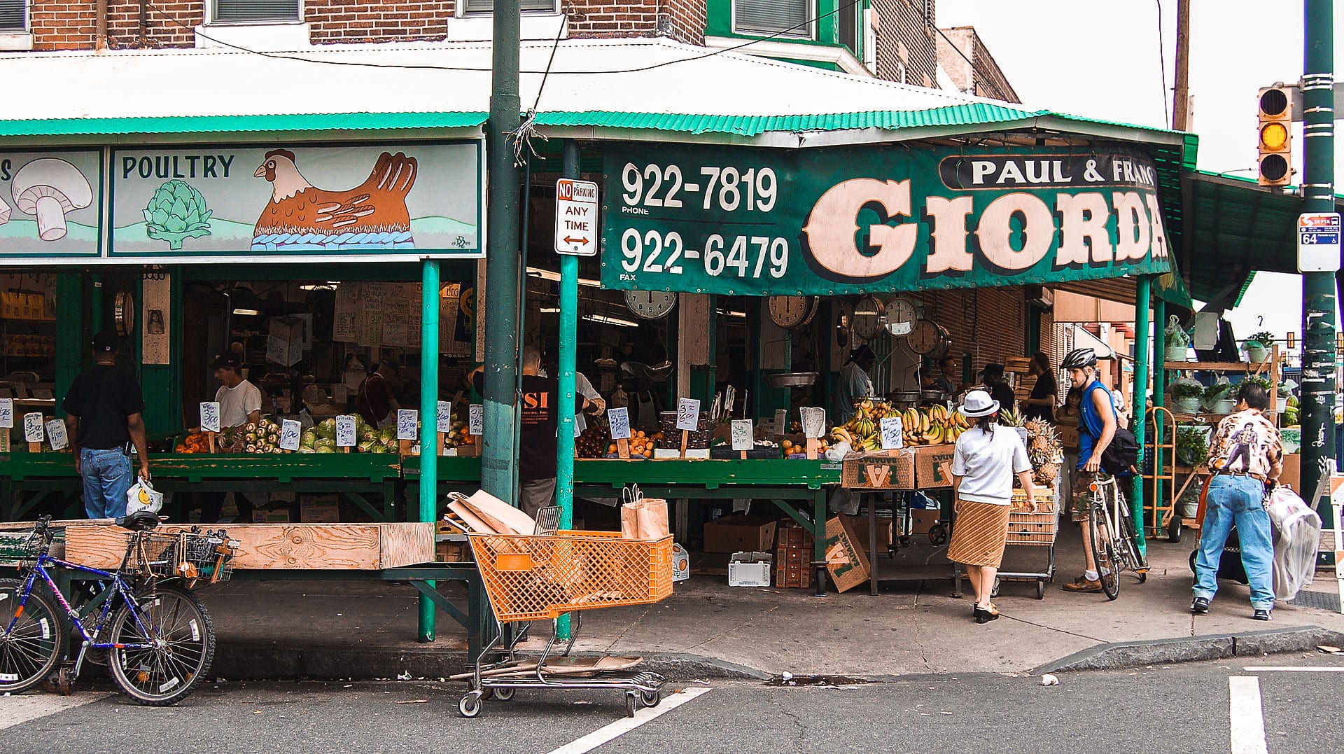 Unsurprisingly south of Center City, South Philly is home to sports stadiums, the Italian Market, and neighborhood charm.