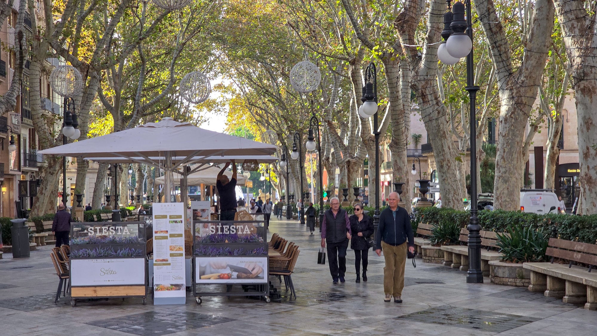 El Passeig des Born és la principal zona comercial