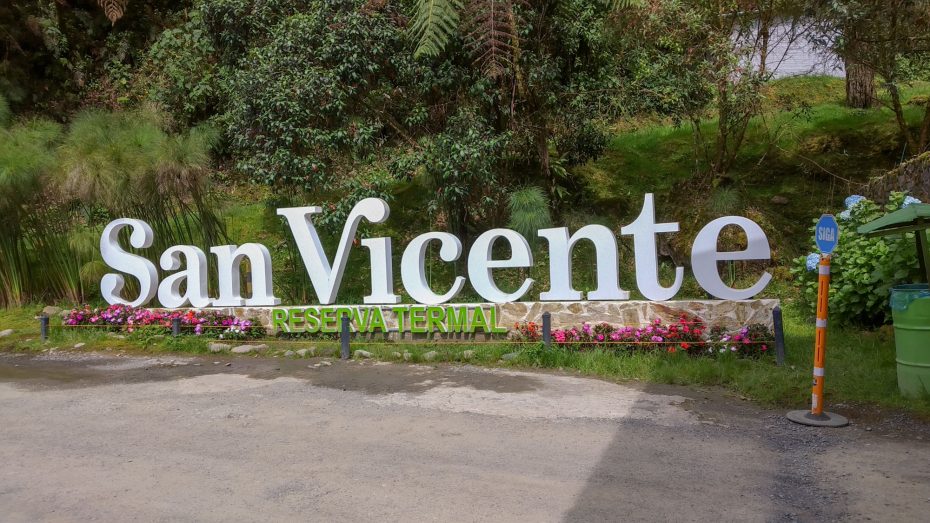 San Vicente thermal springs