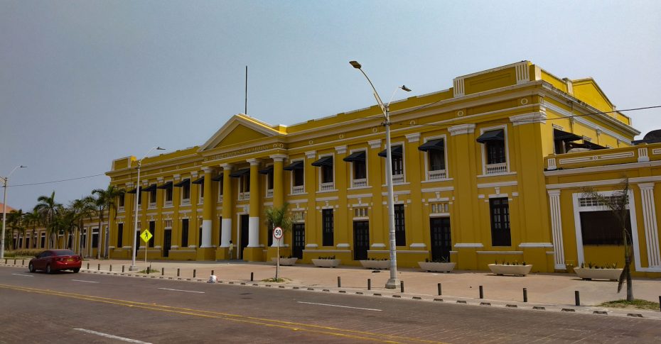 The Old Customs Building is one of the main attractions in Barranquilla