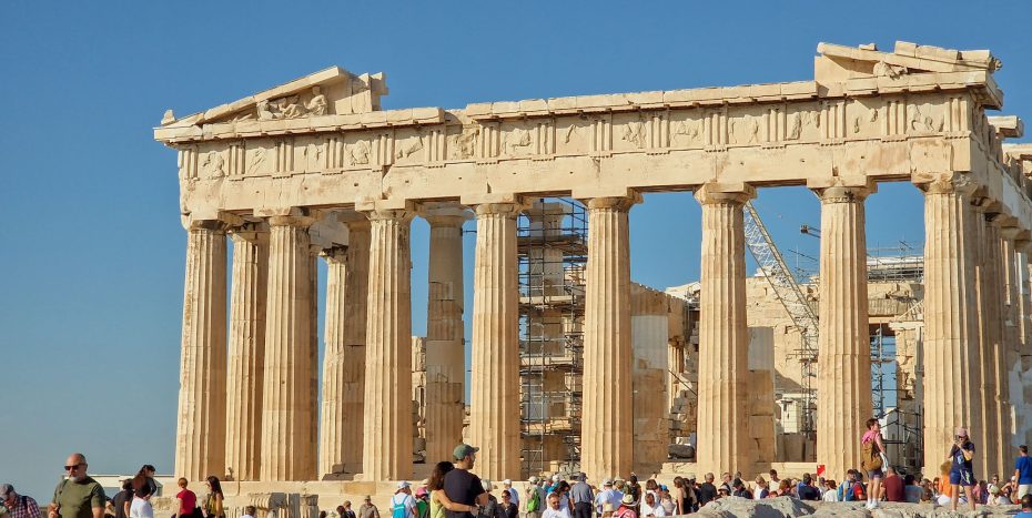 The Parthenon is the most famous buildings in the Acropolis