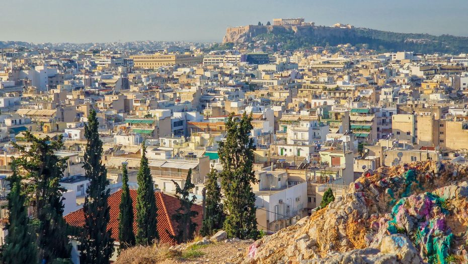 Views from Lycabettus Hill, Athens