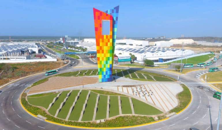 Window to the World Monument in Barranquilla