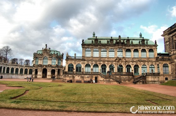 Dresden_Alemania (7) Palacio Zwinger de Dresde - Jardines