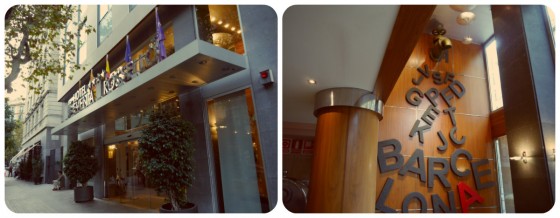 Hotel Roselló Evenia fachada y recepción