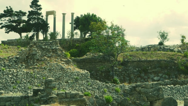 Ruins in Byblos