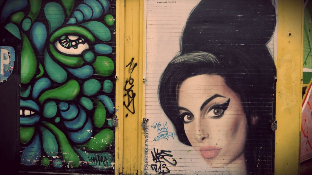 Amy Winehouse Graffiti