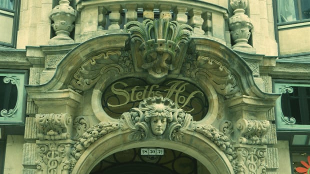 Detalle arquitectónico - Centro de Leipzig