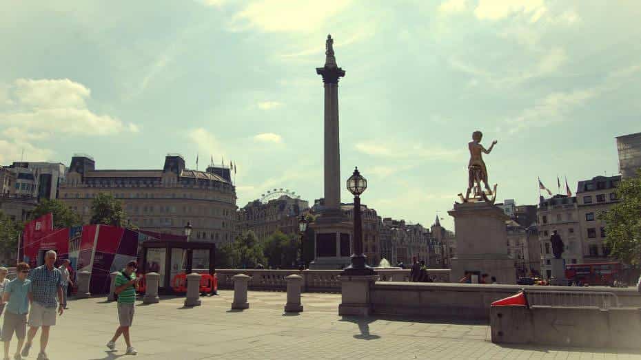 Centro de Londres - Trafalgar Square