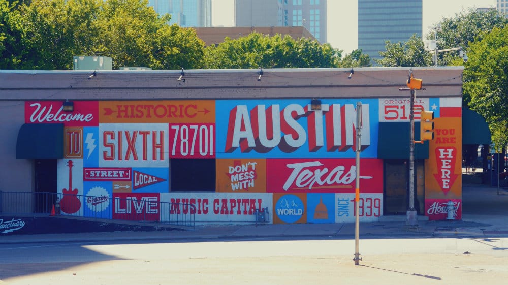 Qué ver en Austin - Historic Sixth Mural