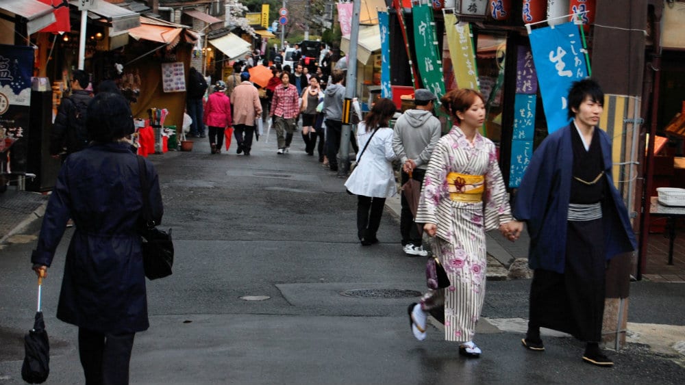 Calles de Kioto - Barrio tradicional