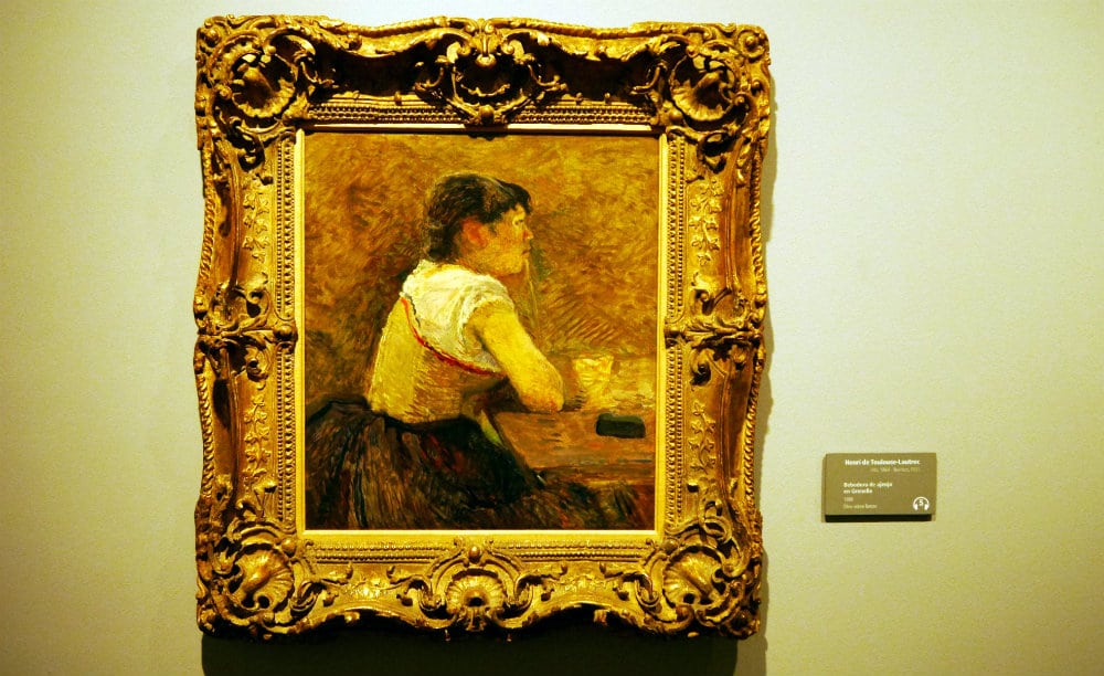 Henri de Toulouse-Lautrec - Bebedora de ajenjo en Grenelle