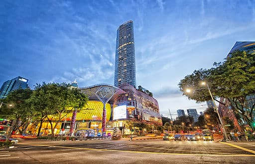 Mejor zona donde dormir en Singapur - Orchard Road