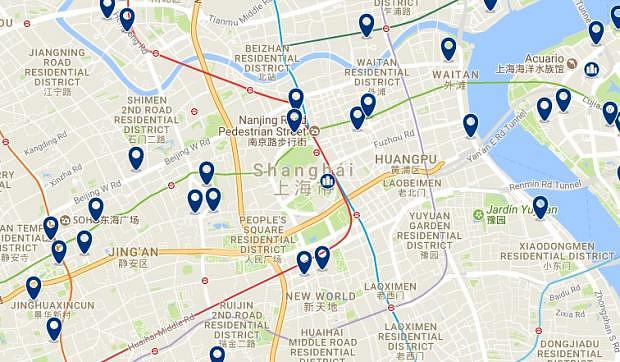 Shanghai - Huangpu - Haz clic para ver todos los hoteles en un mapa