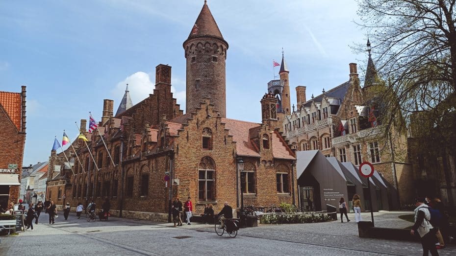 Bruges, in Flanders, is one of the most beautiful cities to visit during December.