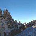 La Plaza do Obradoiro ofrece la mejor vista frontal de la Catedral de Santiago de Compostela