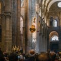 El famoso botafumeiro de la Catedral es una de las atracciones imperdibles en Santiago de Compostela