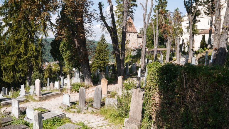 Exploring the Saxon Cemetery in Sighisoara, Romania