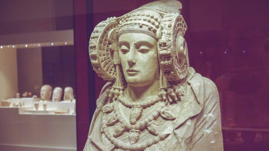 La Dama de Elche es el plato fuerte del Museo Arqueológico Nacional de Madrid