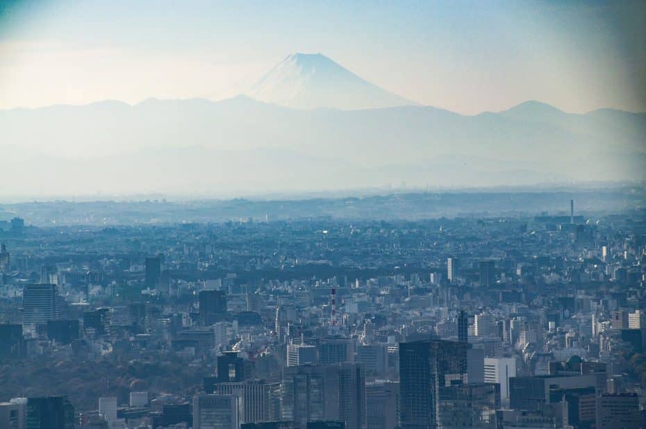 Mount Fuji from Tokyo