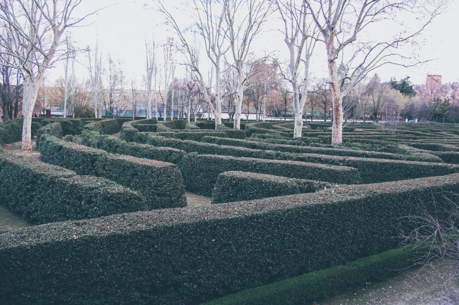 Parque del Capricho - Labyrinth