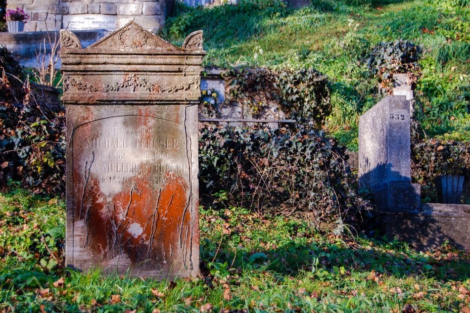 Saxon Cemetery in Transylvania