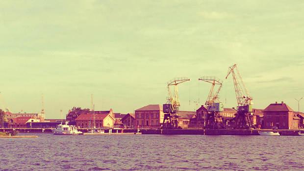 Old Stettin harbour