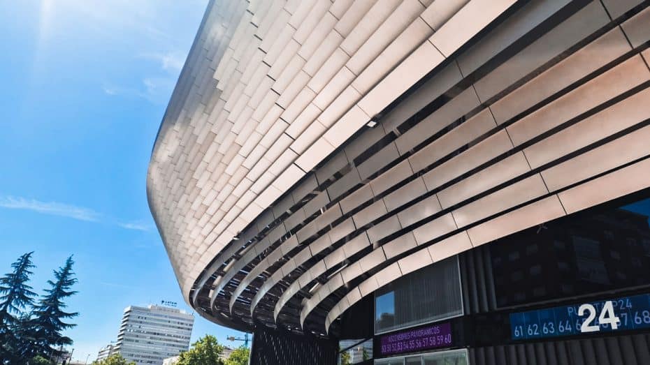 Lo stadio Santiago Bernabéu e il suo nuovo volto scintillante