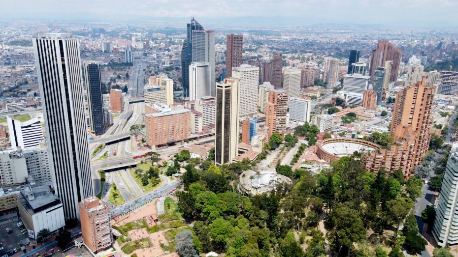 Bogotá's International Business Center is home to some of the tallest buildings in South America
