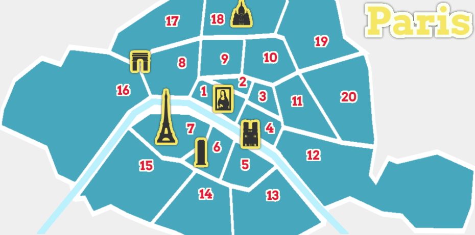 Haz click aquí para ver todos los hoteles de París en un mapa