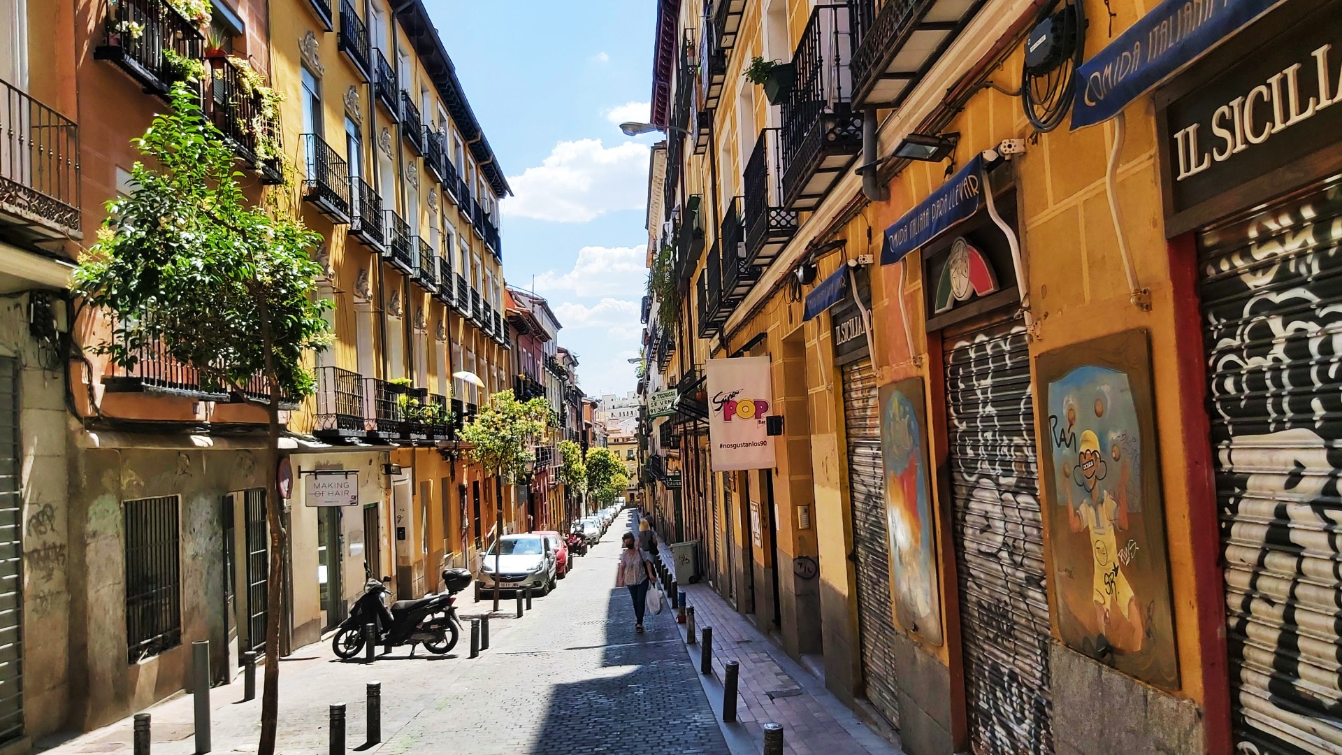 Occupying the northwestern end of Central Madrid, Malasaña has long being the city's alternative district and nightlife hotspot