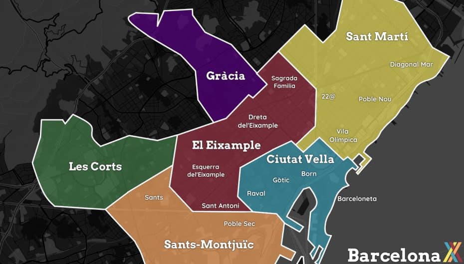 Fes clic per veure tots els hotels a Barcelona en un mapa