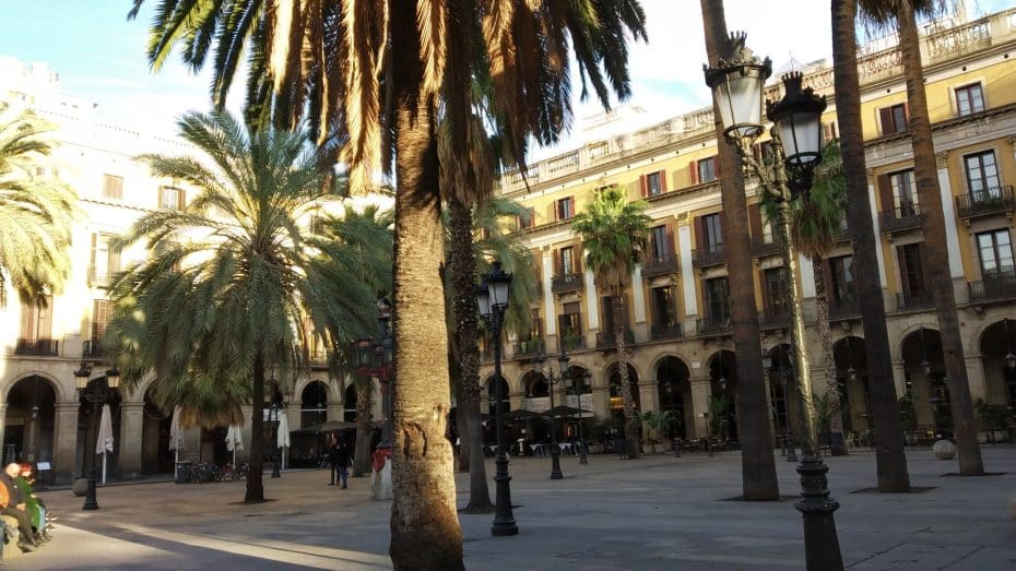 Plaça Reial, Barri Gòtic, Barcelona