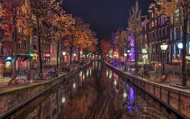 The legendary Red Light District is one of the favourite districts for tourists in Amsterdam