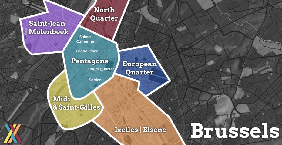 Click to see all Brussels Hotels on a map