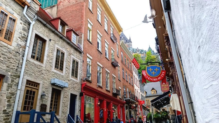 Packed with attractions, the Lower Town is one of the best areas to stay in Québec