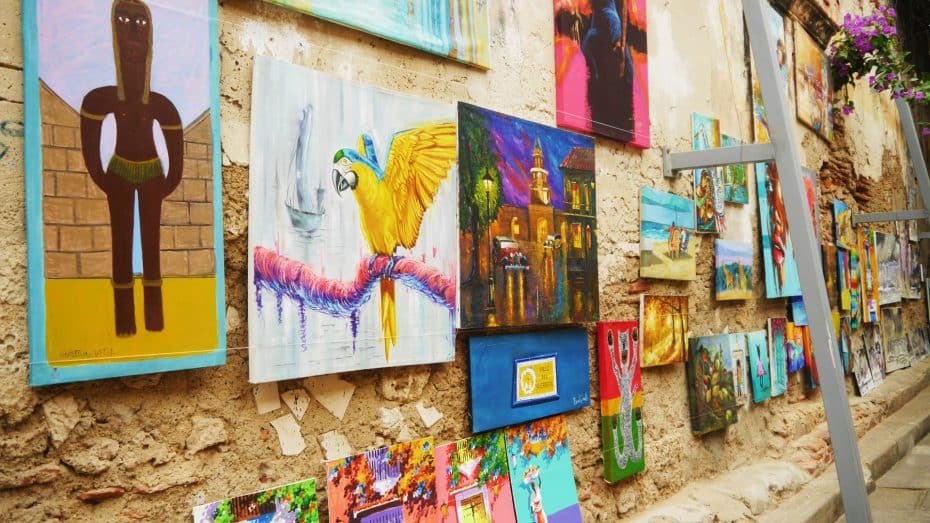Si te gusta el street art y el graffiti, Getsemaní es el barrio de Cartagena para ti