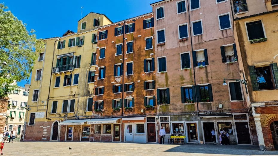 Cannaregio è la sede del Ghetto ebraico