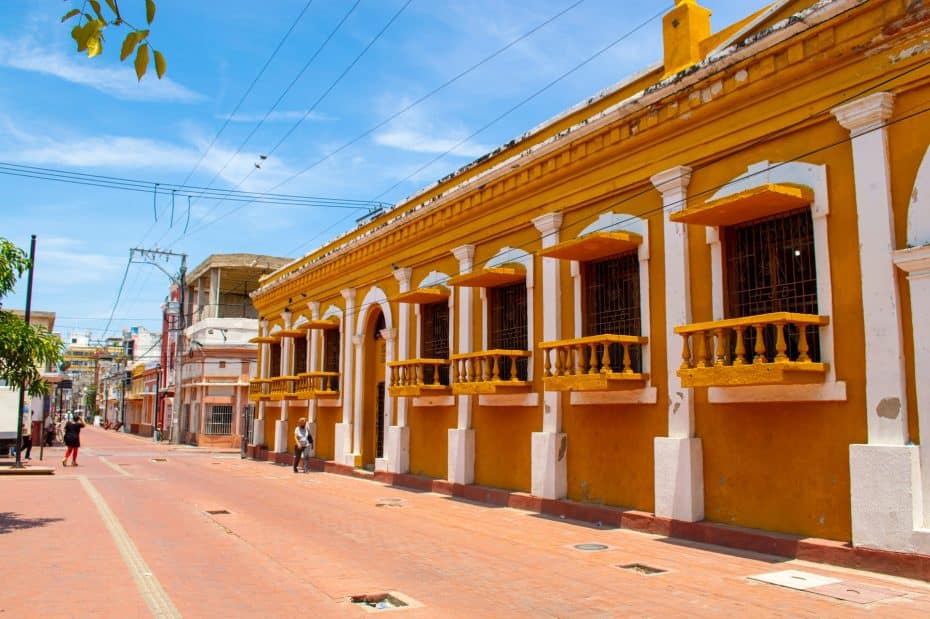 El Centro  Histórico de Santa Marta
 es un barrio encantador lleno de atracciones de era colonial y el encanto típico colombiano.