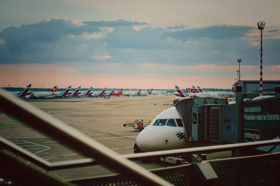 Il Flughafen di Düsseldorf è uno dei più trafficati della Germania