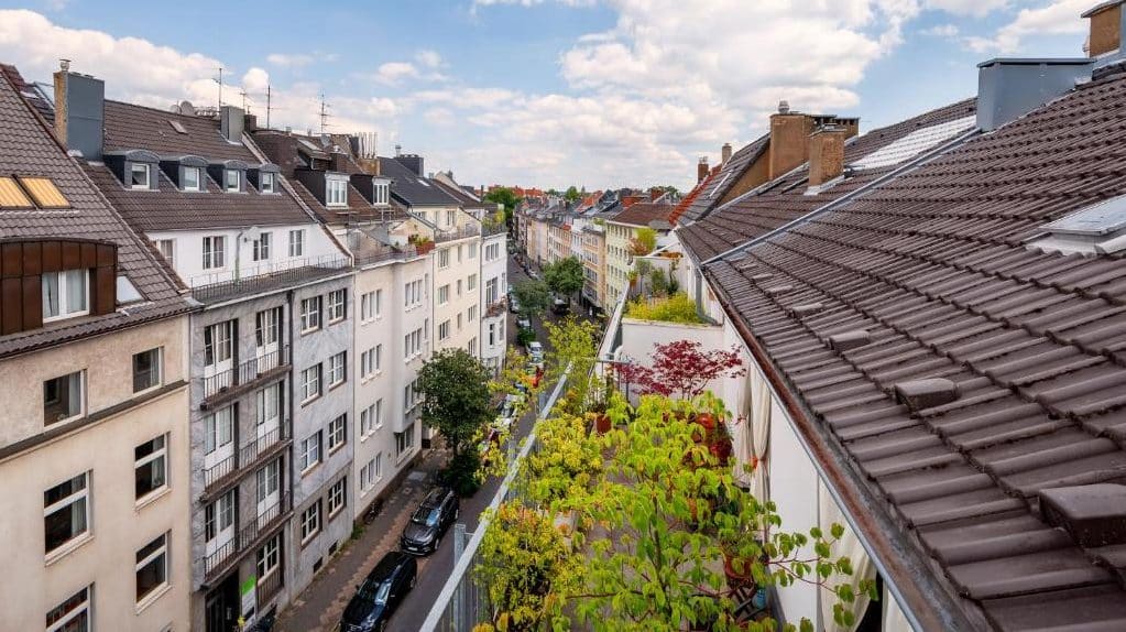 Pempelfort is a vibrant residential neighbourhood north of Stadtmitte