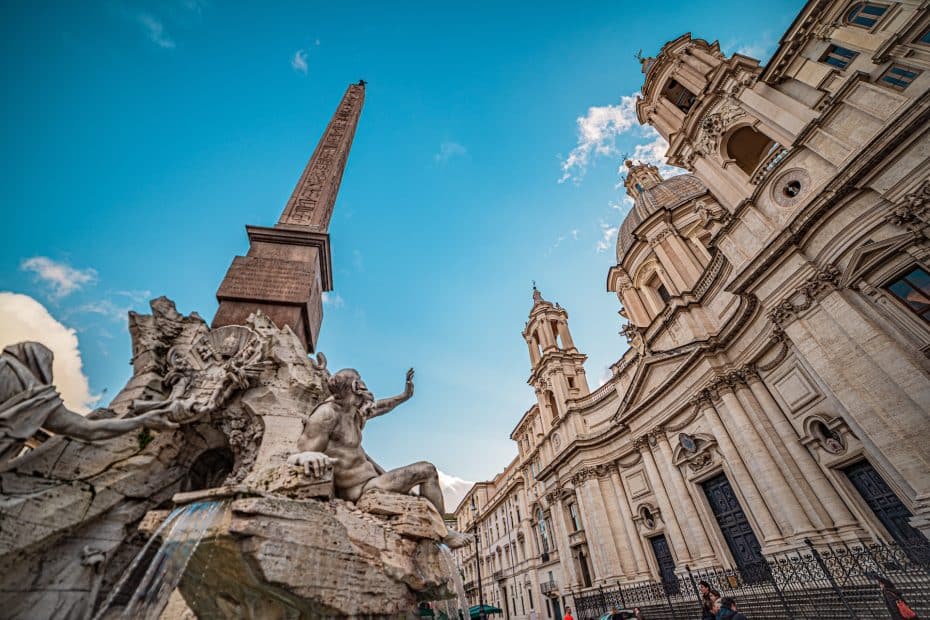 Piazza Navona è una delle piazze più belle di Roma.