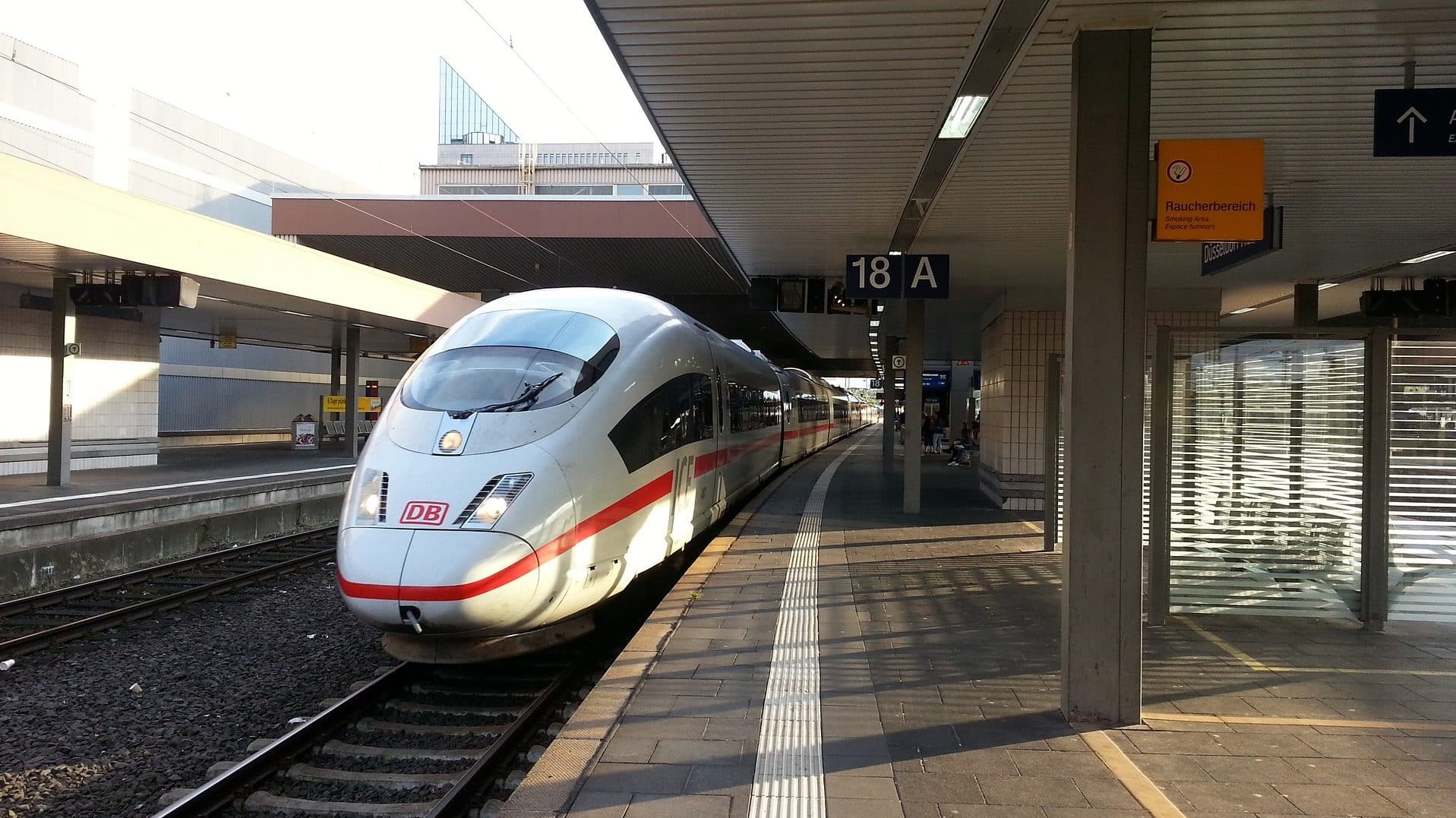 Stadtmitte is home to Düsseldorf's Main Train Station