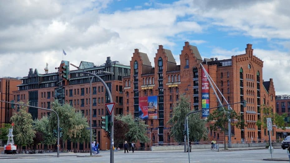 Il Museo Marittimo Internazionale è una delle principali attrazioni di HafenCity.