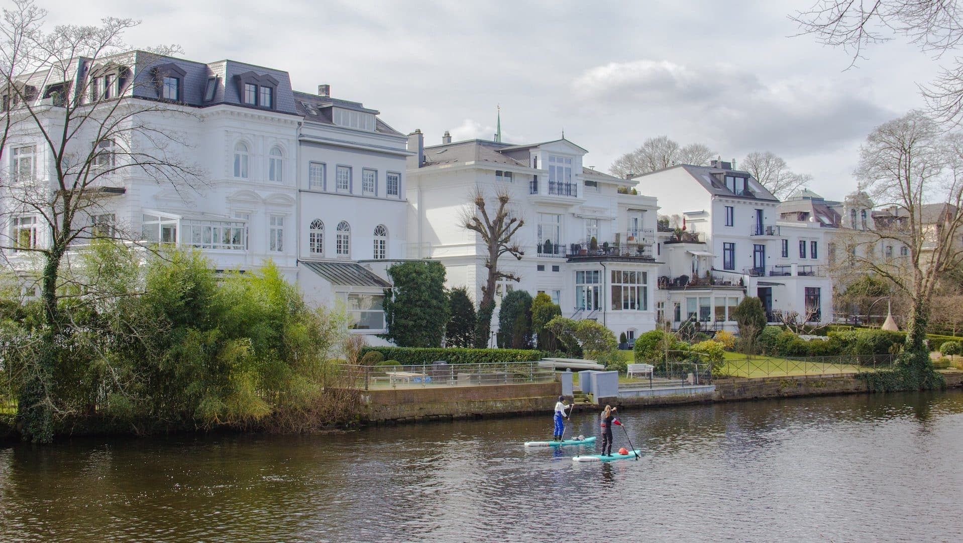 Winterhude is one of the nicest & most affluent neighbourhoods in Hamburg