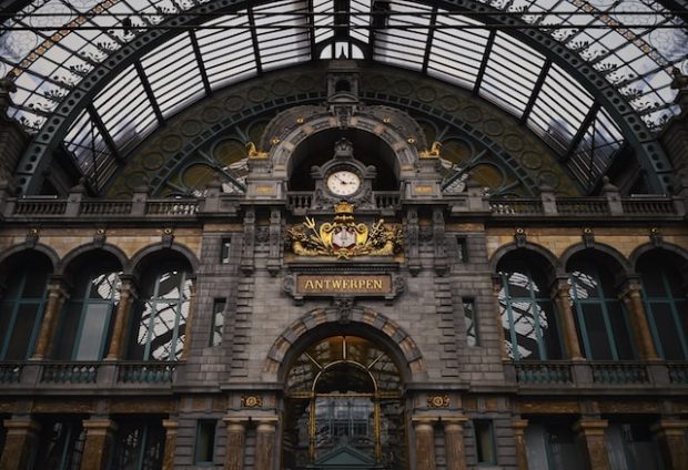 Antwerp Central Train Station offers connections to most cities in Belgium