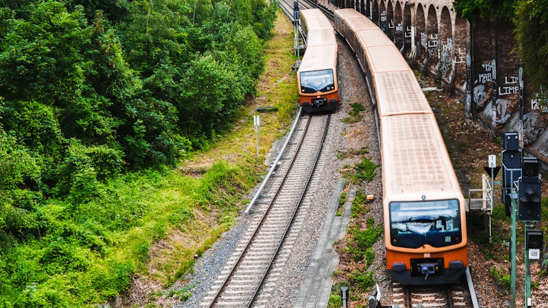 Gesundbrunnen ofereix ben comunicat amb S-Bahn amb el centre de la ciutat i el Ringbahn