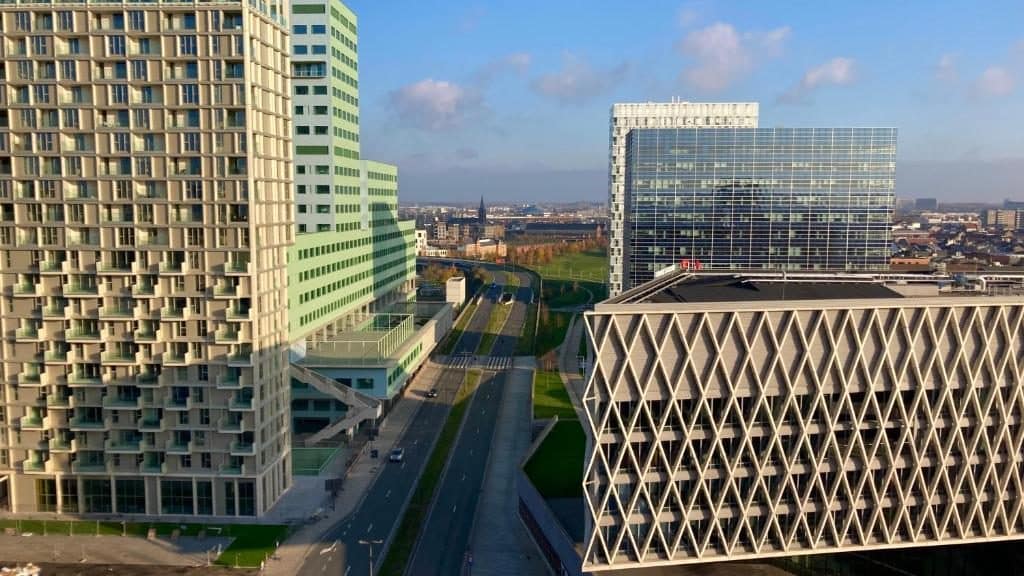 Het Eilandje is the new business district in Antwerp